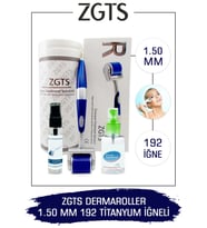 Zgts Blue Line Dermaroller 1.50mm Titanyum 192 Iğneli Derma Roller