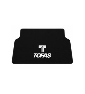 OEM Tofaş Logolu Premium Bagaj Halısı (Siyah)