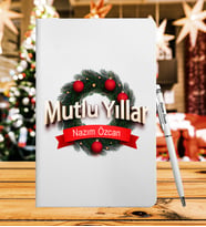 Yılbaşı İçin Kişiye Özel Defter Kalem & Hediye Seti