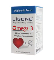 Ligone Omega-3 60 Yumuşak Kapsül