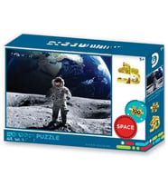 Ayda Astronot Puzzle 100 Parça