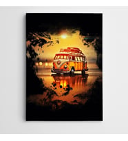 Wolkswagen Modern Sanat Kanvas Tablo
