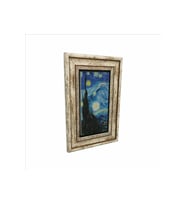 Yıldızlı Gece -Van Gogh Baskılı Taş Tablo 20x30