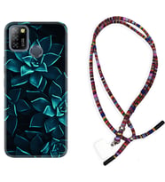 INFINIX Smart 4 5 6 Zero 8 S5 Pro Kılıf Boyun Asklı Rasta Silikon Mistik Çiçekler 1650