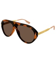 Gucci GG1515S 002 61 Erkek Güneş Gözlüğü (Kahverengi)