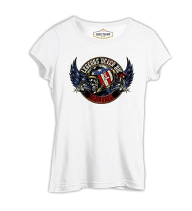 Legends Never Die Beyaz Kadın Tshirt