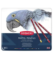 Derwent Pastel Pencil 24'lü Teneke Kutu Pastel Kalem Seti 