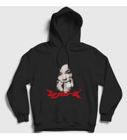 Presmono Unisex Siyah Müzik V2 Björk Kapüşonlu Sweatshirt 512617tt