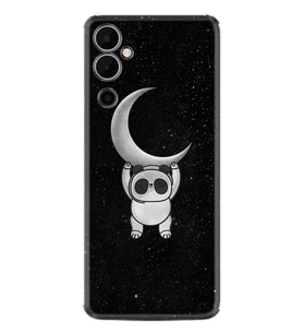 Pova Neo 2 Plus Kılıf Resimli Desenli Silikon Platinium Series Panda Moon 1811