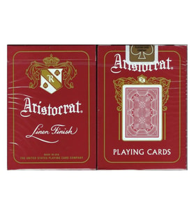 Bicycle Aristocrat 727 Bank Note Cards Red Kırmızı Oyun Kağıdı iskambil Kartları (Karışık)