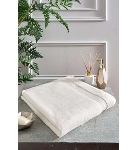Özdilek -Woven Krem- Süper Yumuşak Büyük Boy Banyo Havlusu (90x150)