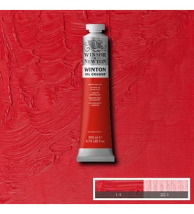 Winsor & Newton Winton Yağlı Boya 200 ml. 42 Vermilion Hue 