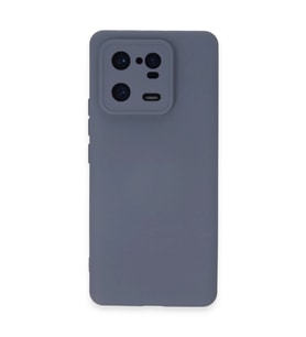 Xiaomi Mi 13 Pro Kılıf Nano İçi Kadife Silikon - Gri