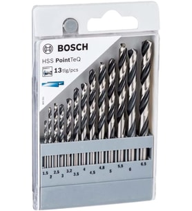 Bosch Professional Accessories Matkap Ucu, Gri, 13 Adet (Çok Renkli)