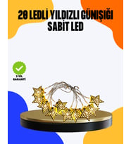Yıldız Led Işık 5 Metre Dekoratif Aydınlatma Günışığı (Kopya)