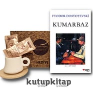 Kutupkitap Bambu Fincan Türk Kahvesi Kişiye Özel Not Kumarbaz Dostoyevski Kitap Hediye Seti