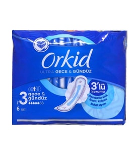 Orkid Ultra Tekli Paket Gece 6 Lı