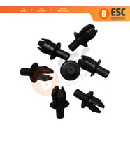 Mercedes VW Audi Seat Ford İçin 10 Adet Tampon Klipsi 1239900292