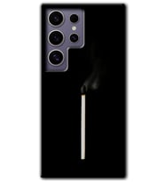 Galaxy S24 Ultra Kılıf HD Desen Baskılı Kılıf - Sönmüş Kibrit