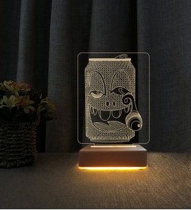 Kutu İçeceği Tasarımlı Lamba Kişiye Özel İsimli 3d Led Masa Lambası Doğum Günü Hediyesi Lamba