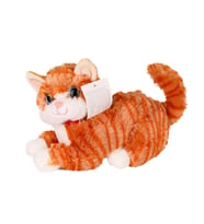 Nessiworld KZL-1609032 Peluş Miyavlayan Kedi -Kızılkaya Oyuncak