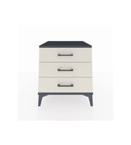 Kronos Komodin 3 Çekmeceli 60x59x64 Antrasit-Aytaşı