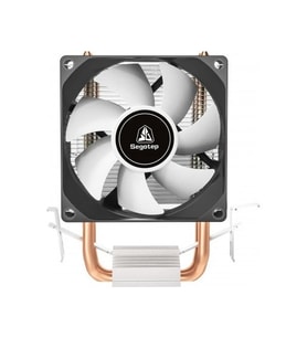 SEGOTEP WİND CLEAR T2 SİYAH 80MM KULE TİPİ İŞLEMCİ SOĞUTUCU (LGA 1700 UYUMLU)