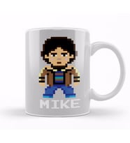 Mike Wheeler Stranger Things Pixel Character Kupa Bardak Porselen
