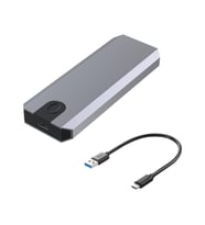 TAPLİN USB 3.1 Type-C To Pcıe Express Nvme SSD M.2 M-Key M&b-Key Hard Disk Kutusu - TD-201 (Gri)