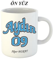 Kişiye Özel Hediyelik Aydın 09 Kupa Bardak