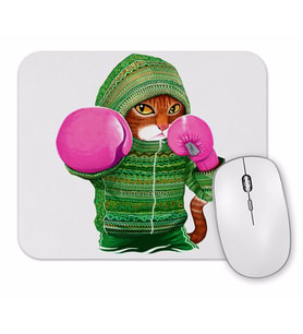Boks Cats Kedi Mouse Pad