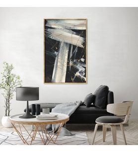 Elegant - Yağlı Boya Dokulu Tablo