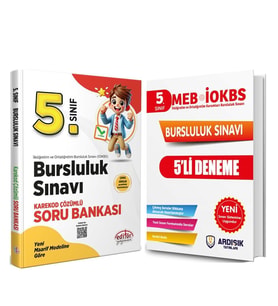 Editör 5.Sınıf Bursluluk Soru ve Ardışık PYBS Deneme Seti 2 Kitap