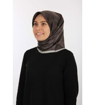 Aker 90*90 Siyah Sura Ipek Eşarp 7208701 - 371