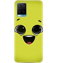 Vivo Y21a Plus Kılıf Resimli Desenli Silikon Platinium Series White Green 1833