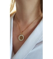 Torus Gold Çelik Kolye Sns200214