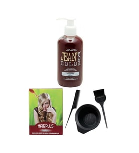 Saç Boyası Magenta 250ml, Saç Açıcı Ve Fluweel Saç Boya Kabı Seti