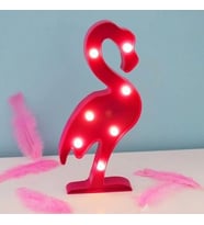 Led Işıklı Flamingo Gece Lambası