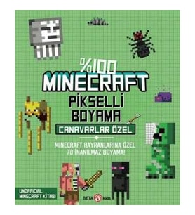 %100 Pikselli Boyama Canavarlar Özel