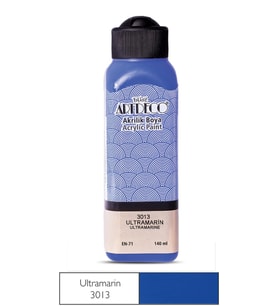 Artdeco Akrilik Boya 140 ML Ultramarin Akrilik Boya (Karışık)