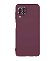 Coverzone Samsung Galaxy M22 ?le Uyumlu K?l?f Z-Mara Lansman Vieri Tam Koruma Arka Kapak Kamera Koruma �?k?nt?l? P�r�zs�z Y�zey Mor