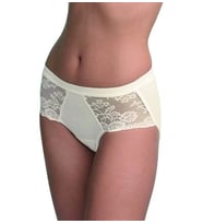 pilelistore Kadın Slip Private Lace Midi 1311 (Krem)