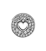 Nur Silver Işıltılı Yıl Dönümü Gümüş Charm NUR-BL00181
