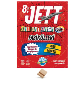 Ünlüler Karması LGS 2027 Jett Dil Bilgisi Fasikülleri ve Telefon Standı
