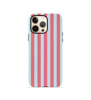 iPhone 12 Pro Max Vorian Çift Katmanlı MagSafe Kılıf Poolside Candy Stripe