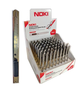 Noki Dar Hassas Kesim Profesyonel Maket Bıçağı Metal Klipsli No:226