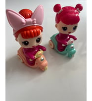 Bas Git Motorcu Bebek 10 x 14 Cm (Çok Renkli)