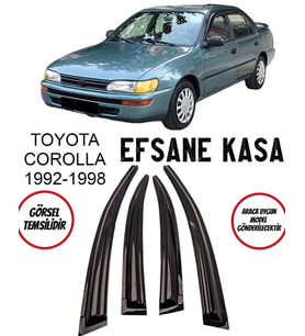 Toyota Corolla Cam Rüzgarlığı 1993-1999 Arası Mügen Tip 4lü