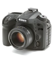 EasyCover Nikon D7100/D7200 Silikon Kılıf ECND7100B (Siyah)