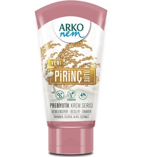 Arko Nem Pirinç Sütü Özlü Prebiyotik Tüp Krem 60 Ml